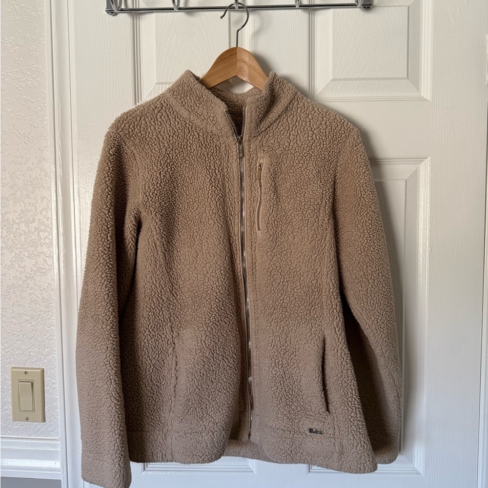 Calvin Klein Beige Fleece Jacket